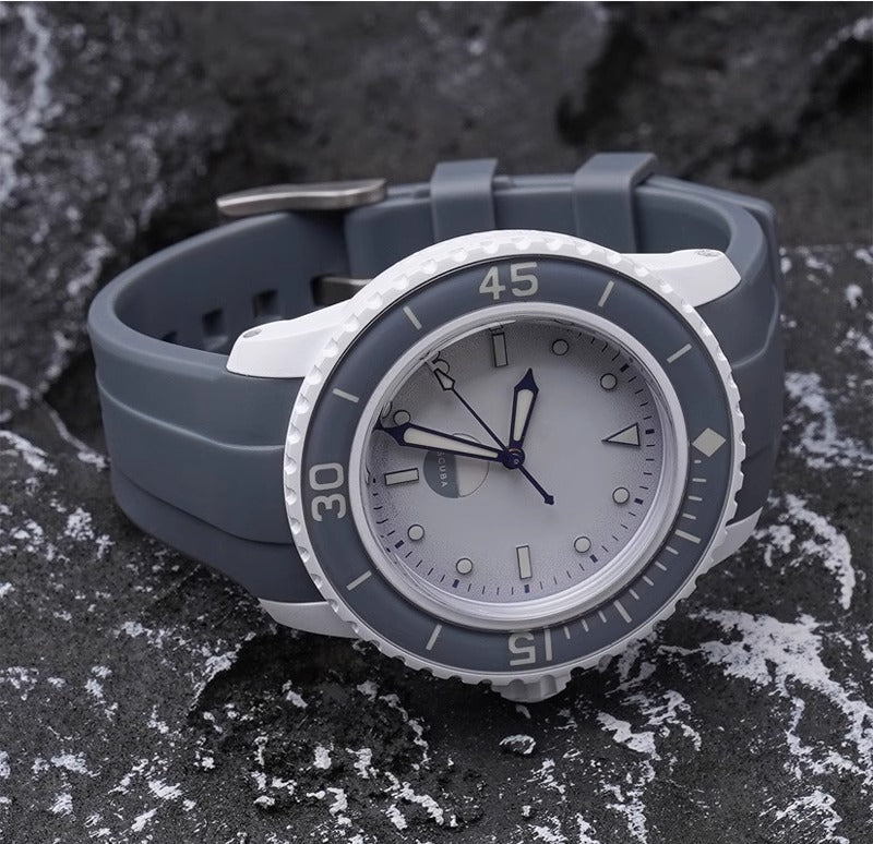 Rubber B Style Strap for Blancpain x Swatch Ocean Of Storms
