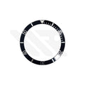 Replacement Aluminum Bezel Insert Compatible with Rolex Submariner Date 16610 : Black