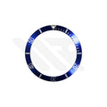 Replacement Aluminum Bezel Insert Compatible with Rolex Submariner Date 16610 : Blue
