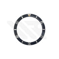 Replacement Aluminum Bezel Insert Compatible with Rolex Submariner Date : Standard 4 with Patina Pip
