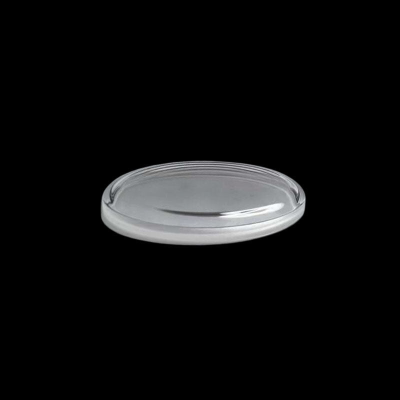 Domed Pan Shape Sapphire Crystal : 33.5 x 4.7 x 1.8mm