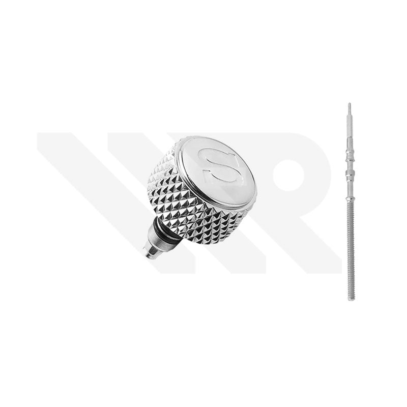 SKX007 Knurled Crown: Silver (Polished)