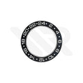 Replacement GMT Hour Disc Compatible with Rolex Skydweller Cal.9001 , Cal.9002 : Bright Black