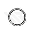 Replacement Cubic Zirconia Bezel Compatible with Rolex Daytona : Black Bezel with White CZ