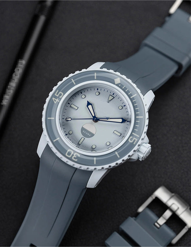 Rubber B Style Strap for Blancpain x Swatch Ocean Of Storms