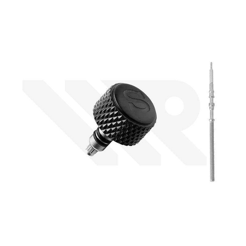 SKX007 Knurled Crown: Black (Sandblasted)