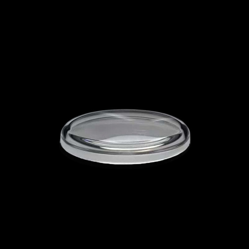 Domed Pan Shape Sapphire Crystal : 35 x 5.2 x 1mm