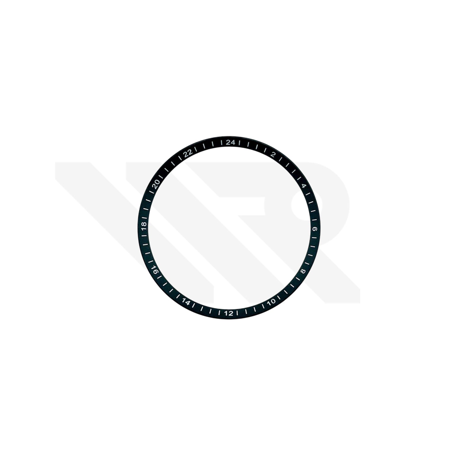 Seiko Mod SKX007 / SKX009 / SRPD Series GMT Chapter Ring: Black