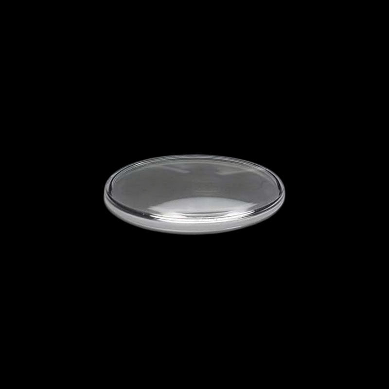 Domed Pan Shape Sapphire Crystal : 28.5 x 2.9 x 1mm