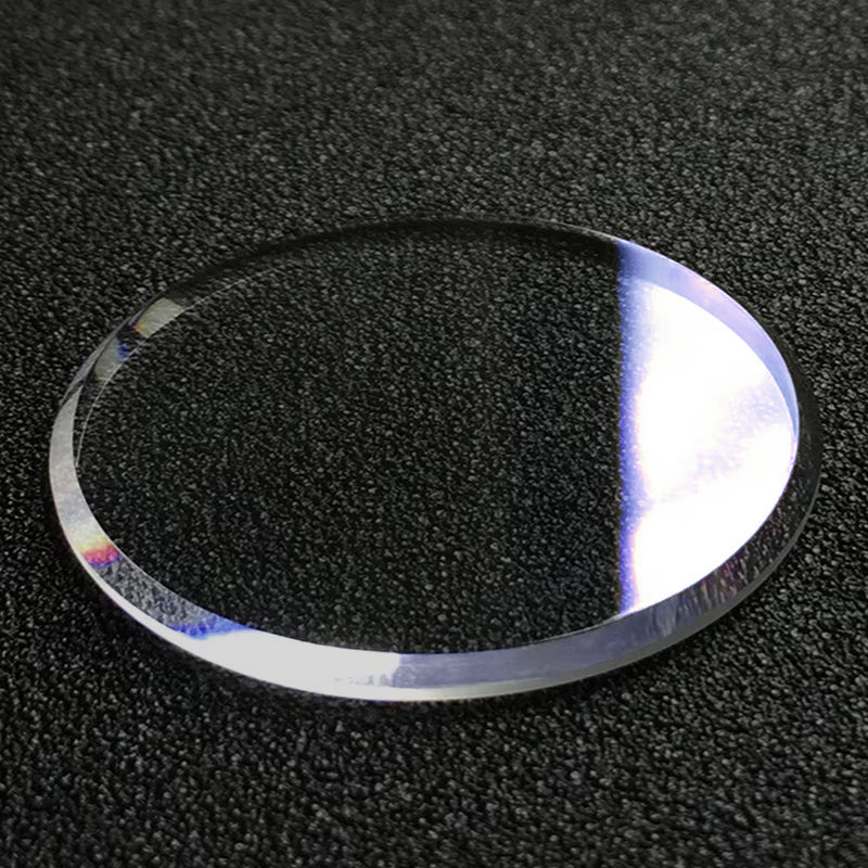 31mm Flat Mineral Wide Chamfer Crystal (Blue AR Coating)