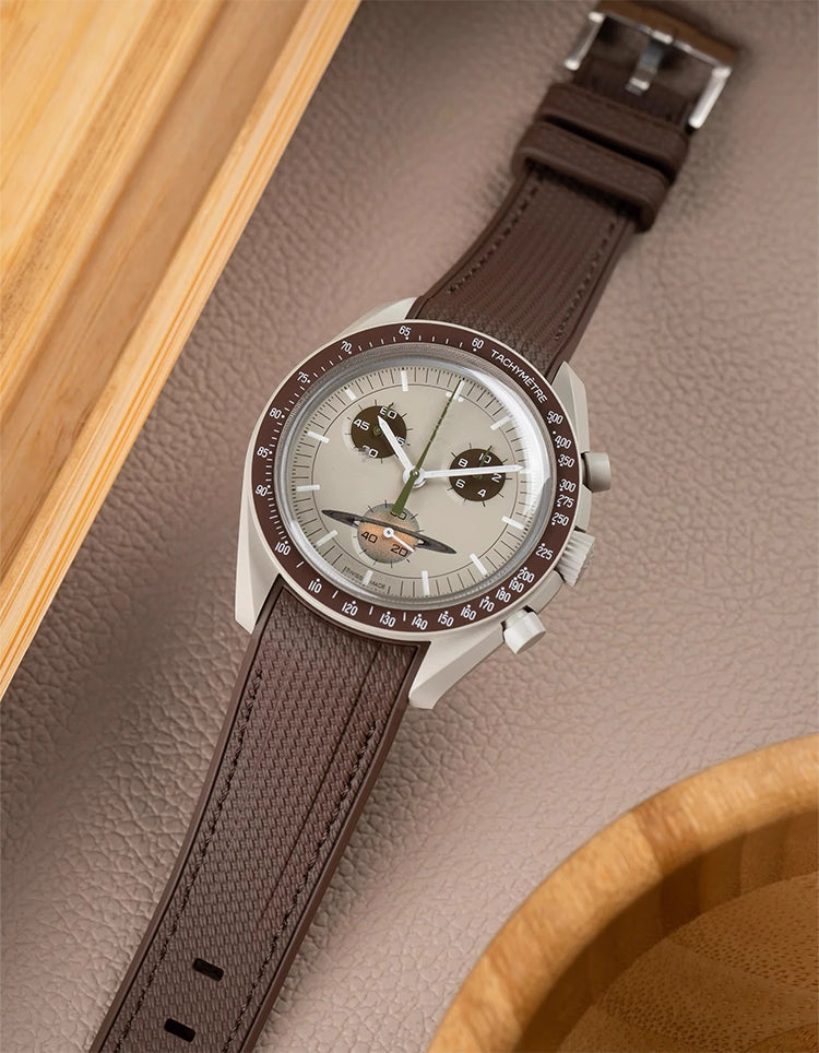 Rubber Strap Compatible with Omega x Swatch MoonSwatch