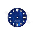 Mother of Pearl GS Indices Dial for Seiko Mod: Blue