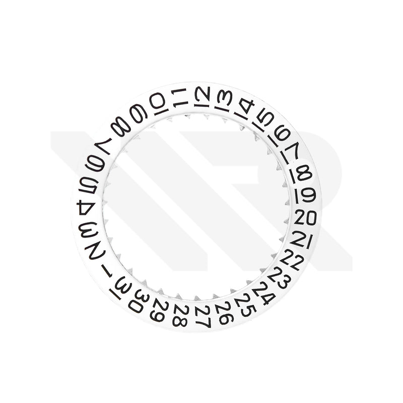 Date Wheel for Miyota 9015 : White (3h)