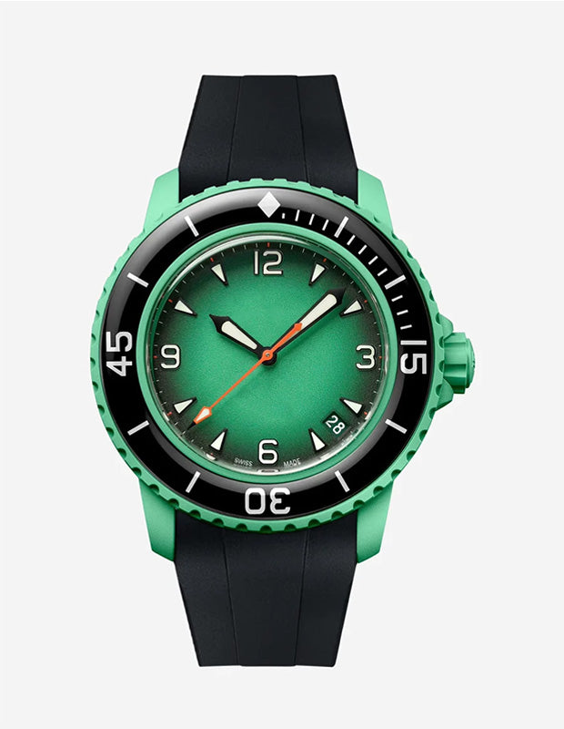 Rubber B Style Strap for Blancpain x Swatch Ocean Of Storms