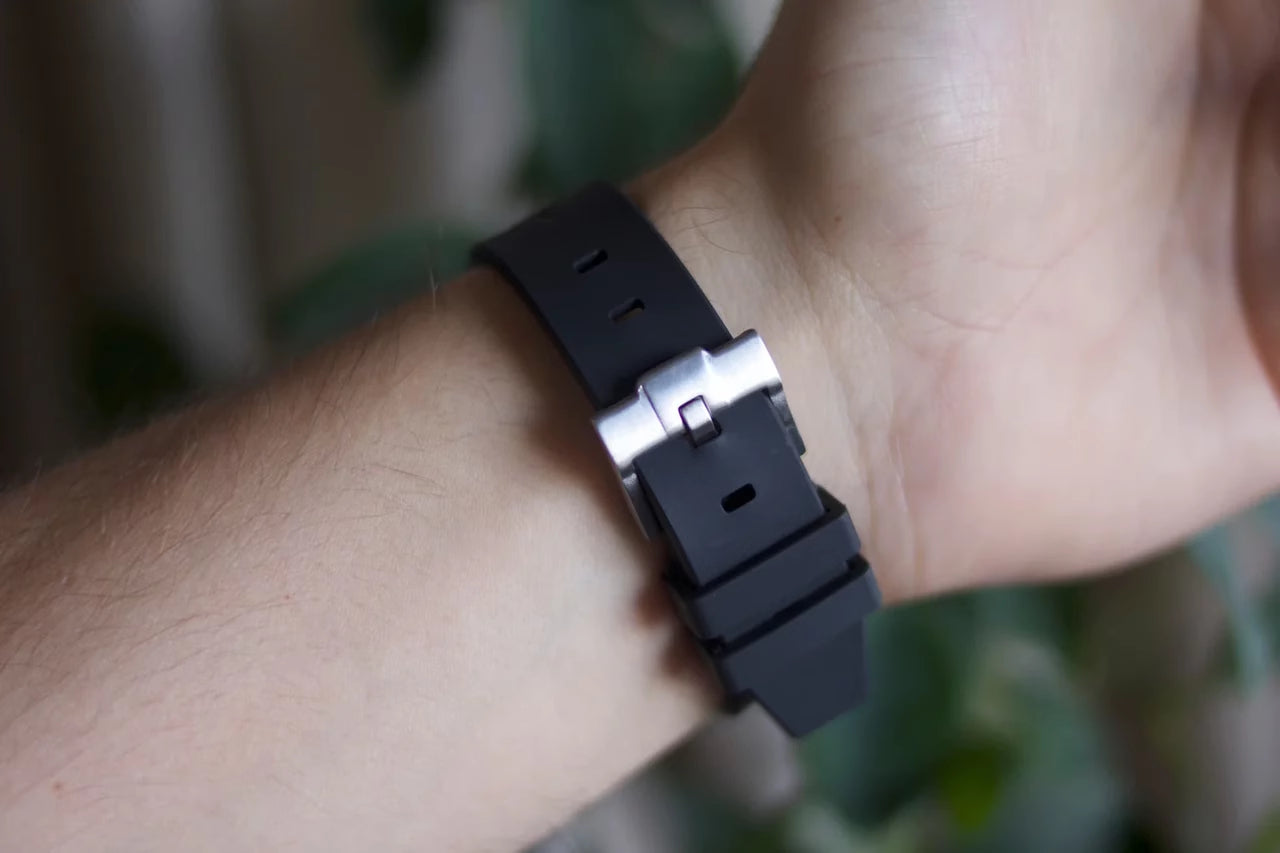 Rubber B Style Strap Compatible with Omega x Swatch MoonSwatch