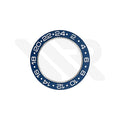 Replacement GMT Hour Disc Compatible with Rolex Skydweller Cal.9001 , Cal.9002 : Bright Blue