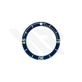 Replacement Sapphire Bezel Insert Compatible with Blancpain Fifty Fathoms Automatique 5015 : Blue