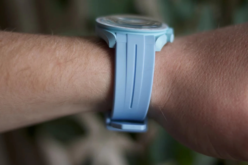 Rubber B Style Strap Compatible with Omega x Swatch MoonSwatch