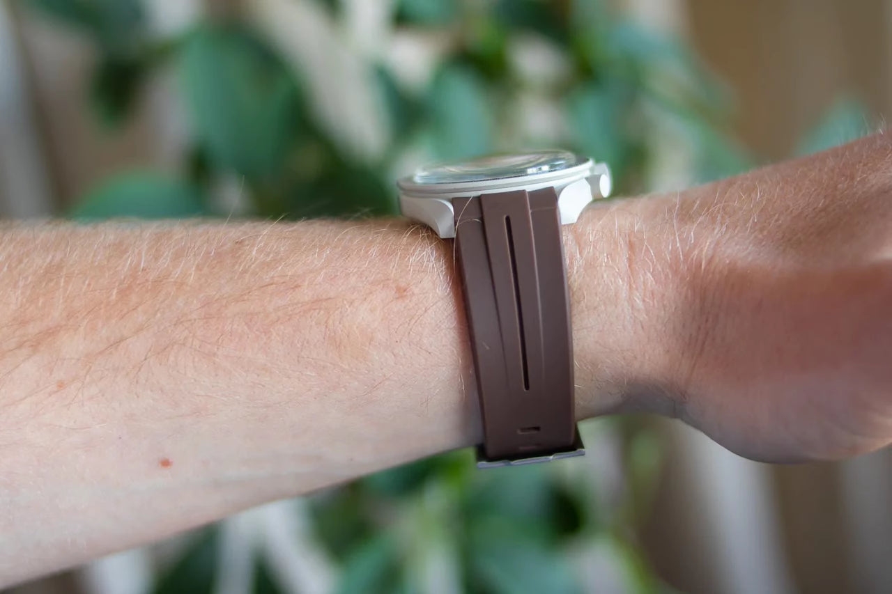 Rubber B Style Strap Compatible with Omega x Swatch MoonSwatch