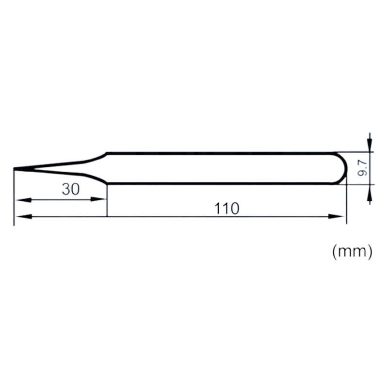 Vetus Antimagnetic High Hardness Precision Stainless Steel Tweezer
