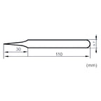 Vetus Antimagnetic High Hardness Precision Stainless Steel Tweezer