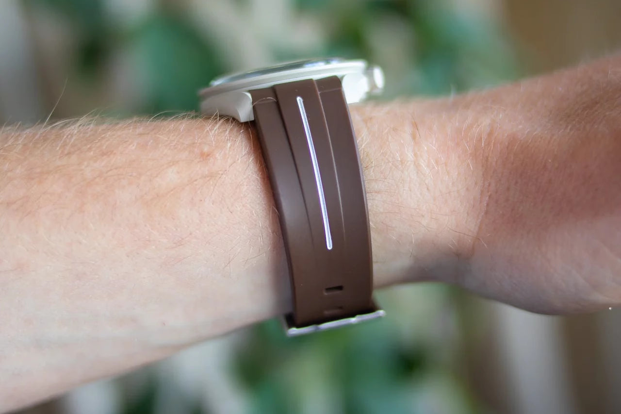 Rubber B Style Strap Compatible with Omega x Swatch MoonSwatch