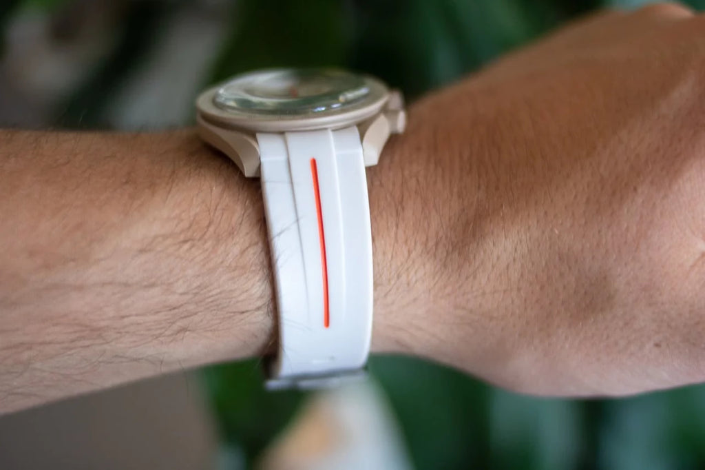 Rubber B Style Strap Compatible with Omega x Swatch MoonSwatch