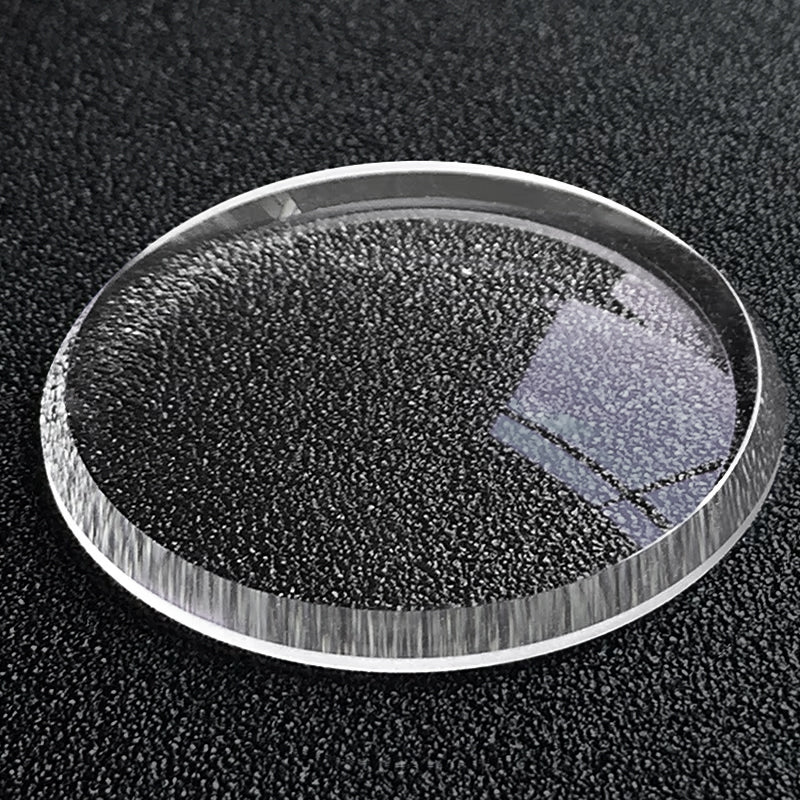 33mm Double Domed Wide Chamfer Mineral Crystal (No AR Coating)