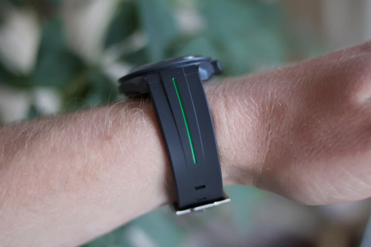 Rubber B Style Strap Compatible with Omega x Swatch MoonSwatch
