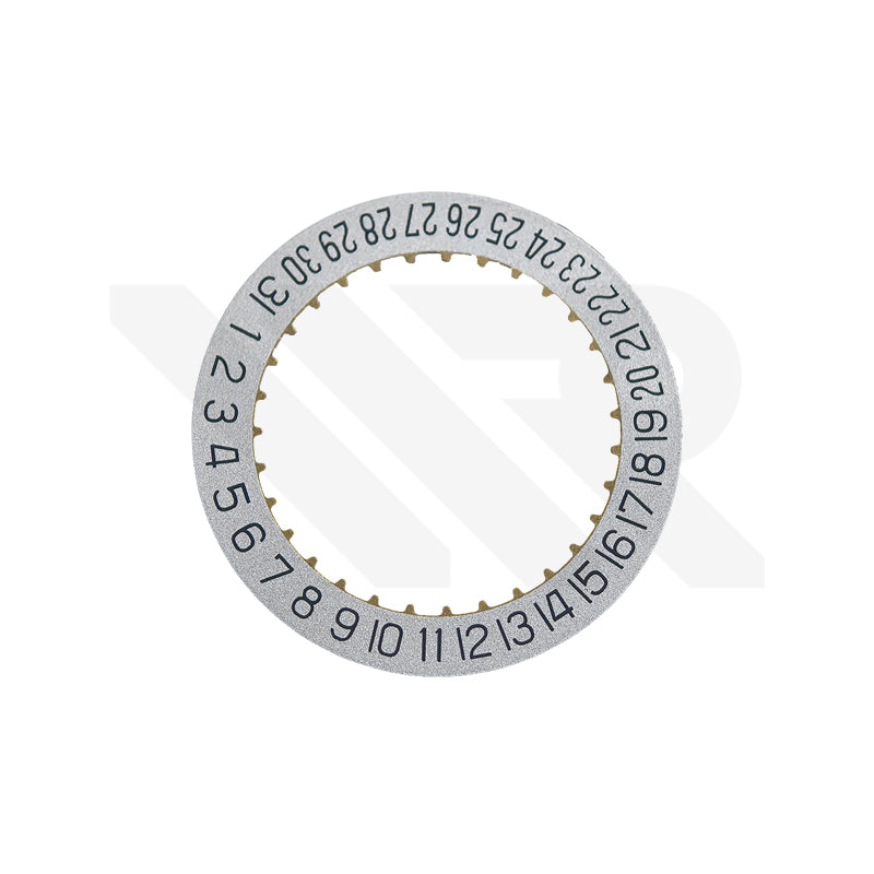 6 O'clock Date Disc for ETA-2892 Automatic Movement - Satin Silver – WR ...
