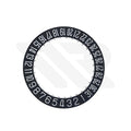 Date Wheel for Miyota 9015 : Black (6h)