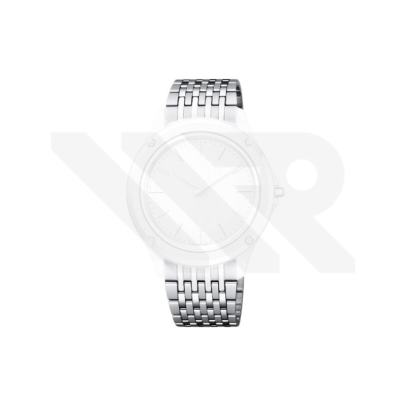 Replacement Stainless Steel Bracelet Compatible with Citizen Eco Drive One AR5004 / AR5000