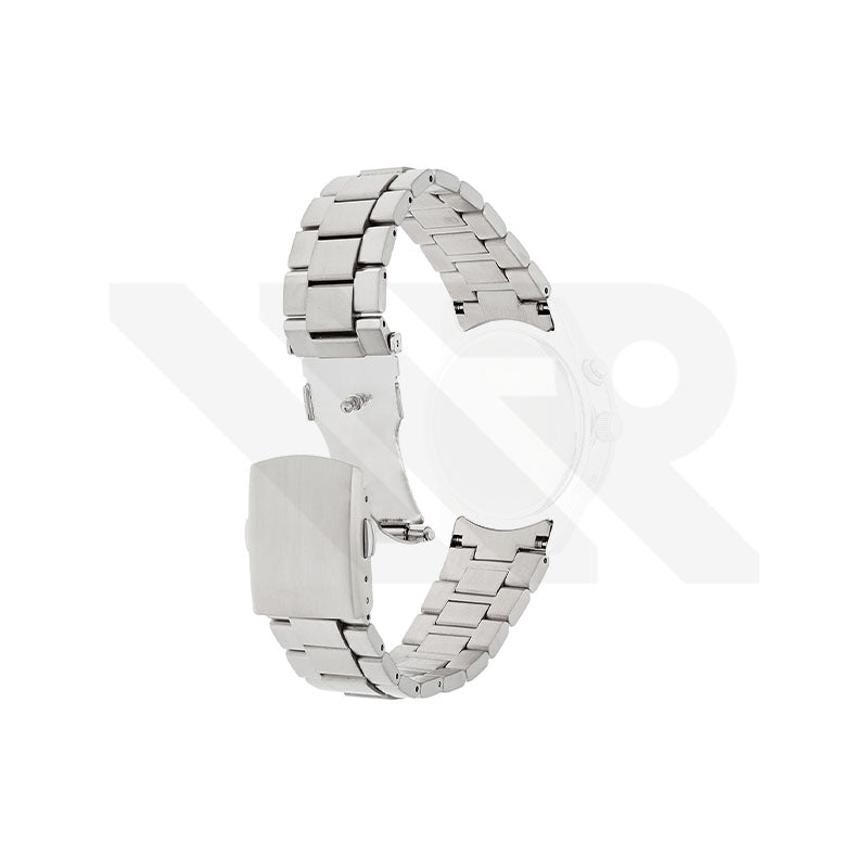 Replacement Stainless Steel Bracelet Compatible with Citizen Eco-Drive Radio Solar AS1050