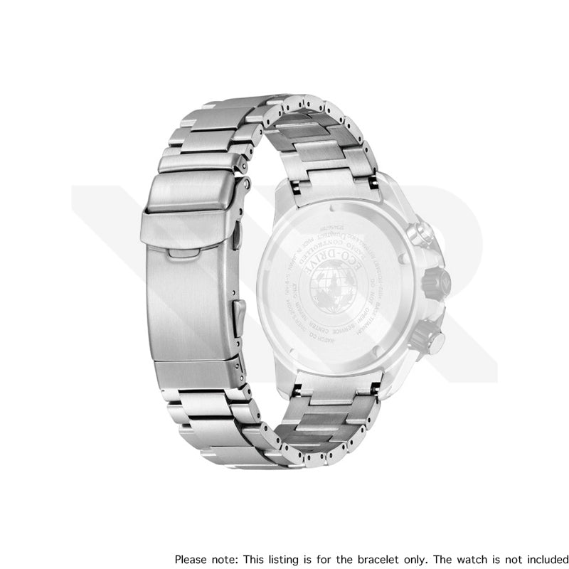 Replacement Titanium Bracelet Compatible with Citizen Promaster Marine Eco-Drive AS7145 / AS7141 / PMD56-3081 / PMD56-3083