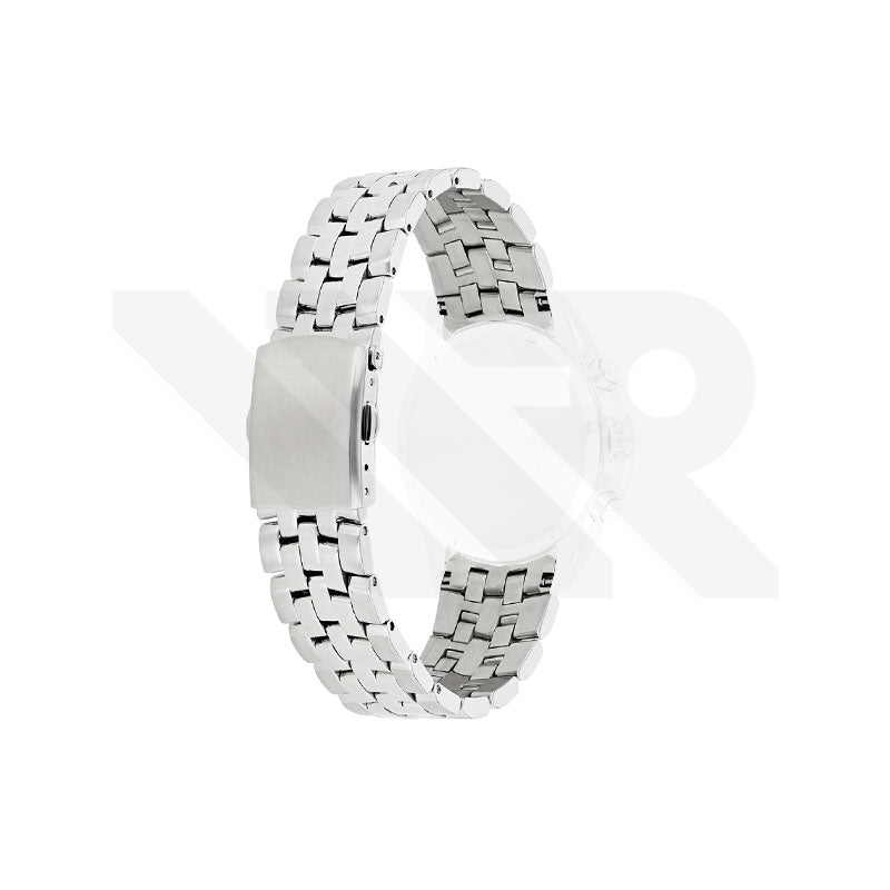 Replacement Stainless Steel Bracelet Compatible with Citizen Eco-Drive Chronograph AT2140