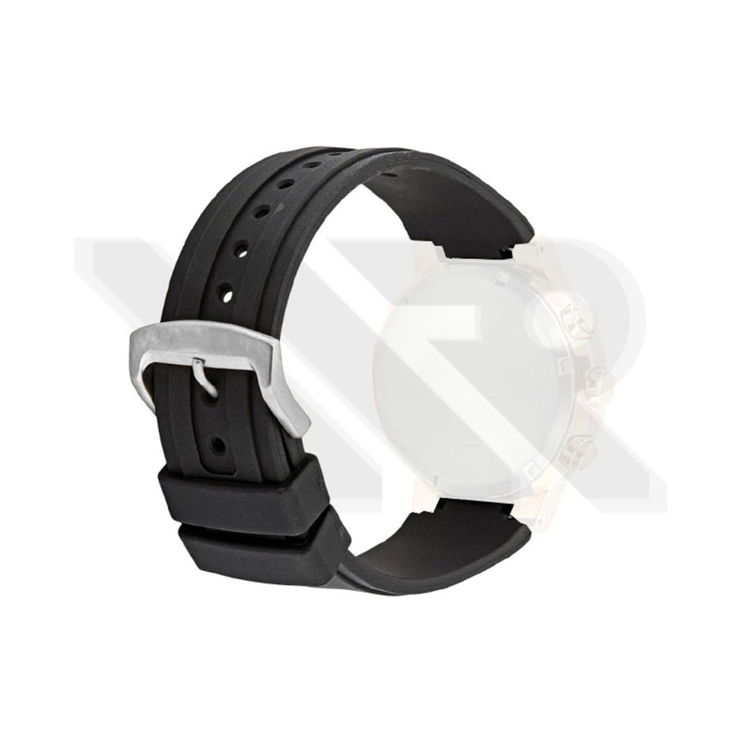 Replacement Rubber Strap Compatible with Citizen Eco-Drive Chronograph AT2400