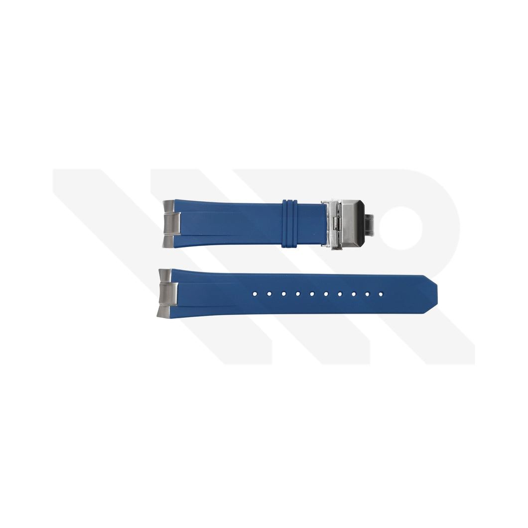 Replacement Rubber Strap with Custom Endlink Compatible with Citizen Blue Angel AT8020-54L , AT8020-03L