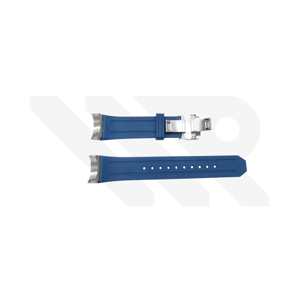 Replacement Rubber Strap with Custom Endlink Compatible with Citizen Blue Angel AT8020-54L , AT8020-03L