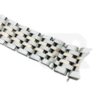 Replacement Bracelet Compatible with Citizen Eco-Drive World Chronograph AT8110 / AT8116 / CB0150 / CB0156