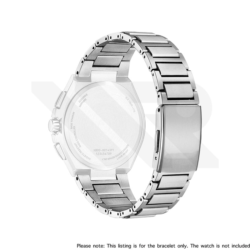 Replacement Titanium Bracelet Compatible with Citizen Eco-Drive Radio Controlled AT8234