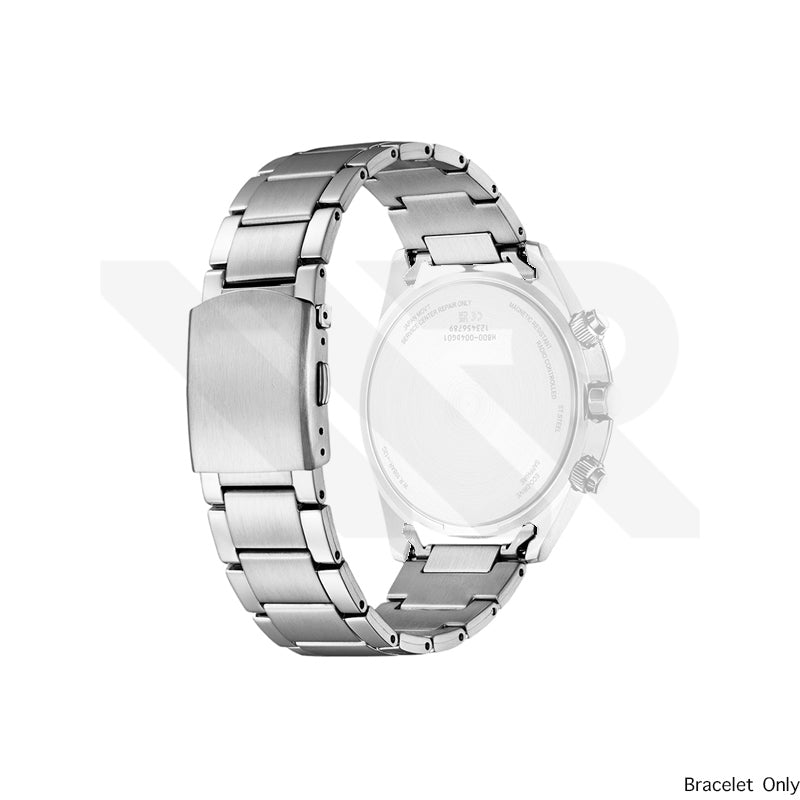 Replacement Stainless Steel Bracelet Compatible with Citizen Eco-Drive Radio Controlled AT8260 / CB0270