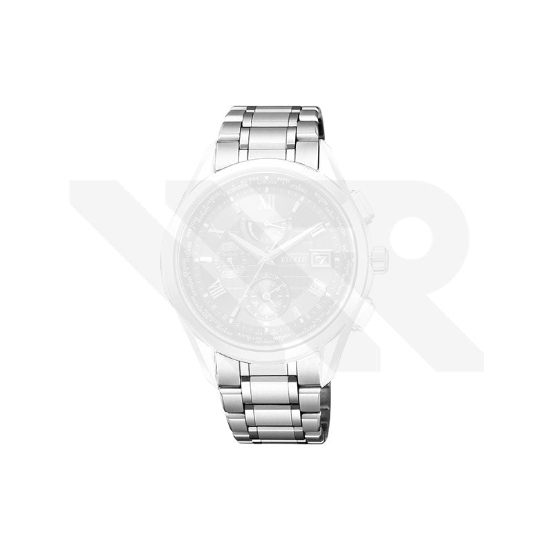 Replacement Titanium Bracelet Compatible with Citizen Exceed Eco-Drive Radio Controlled Chronograph AT9114