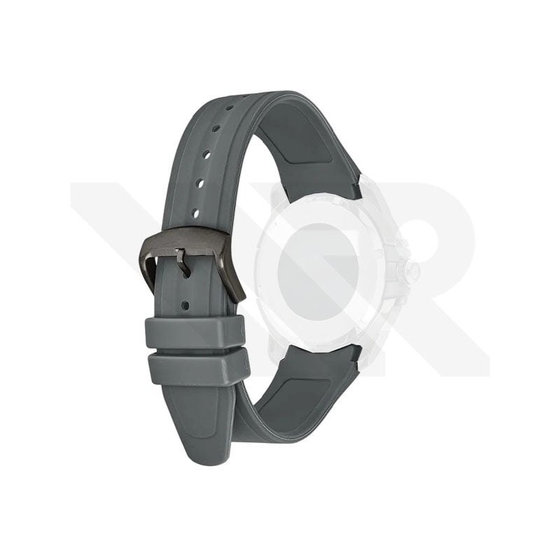 Replacement Rubber Strap Compatible with Citizen Eco-Drive Naismith Trophy AW1157