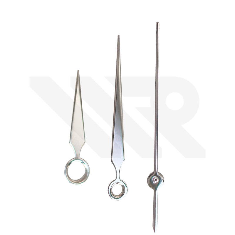 High Polished Alpha Hands for Seiko Mod: Silver