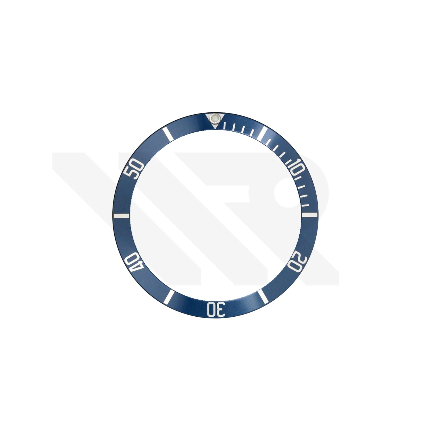 Replacement Aluminium Bezel Insert Compatible with Tudor Black Bay Heritage 41mm : Blue