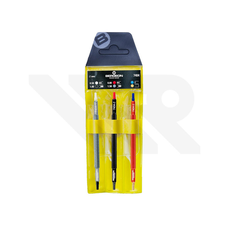 BERGEON 7404 Hand Setting Tool Set