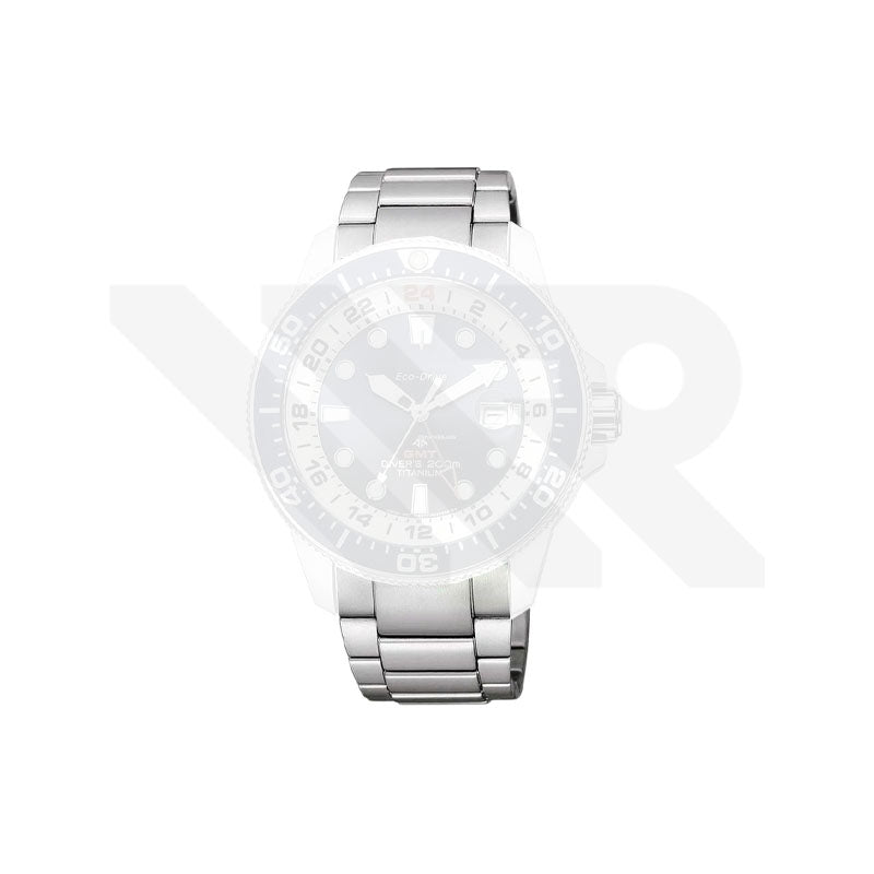 Replacement Titanium Bracelet Compatible with Citizen Eco-Drive Promaster GMT Super Titanium Diver BJ7111
