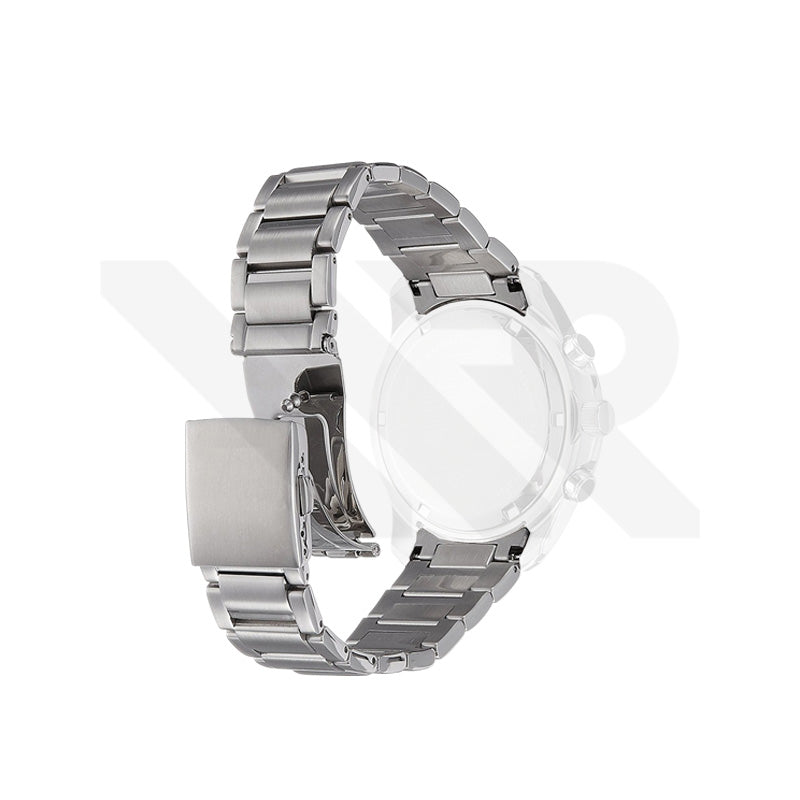Replacement Stainless Steel Bracelet Compatible with Citizen Eco-Drive Radio Controlled Perpetual Calendar BL5540