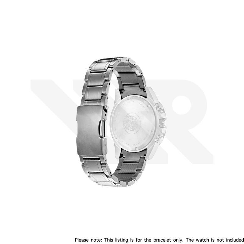 Replacement Stainless Steel Bracelet Compatible with Citizen Brycen Eco-Drive Chronograph BL5558