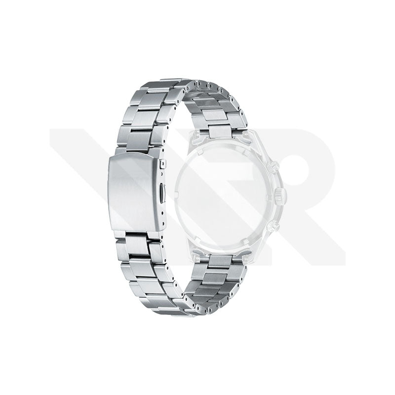 Replacement Stainless Steel Bracelet Compatible with Citizen Collection Eco-Drive Chronograph BL5614